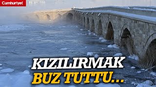 Sivas Eksi 19U Gördü, Kızılırmak Buz Tuttu
