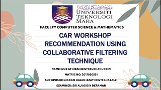 CSP650 Final Year Project Presentation