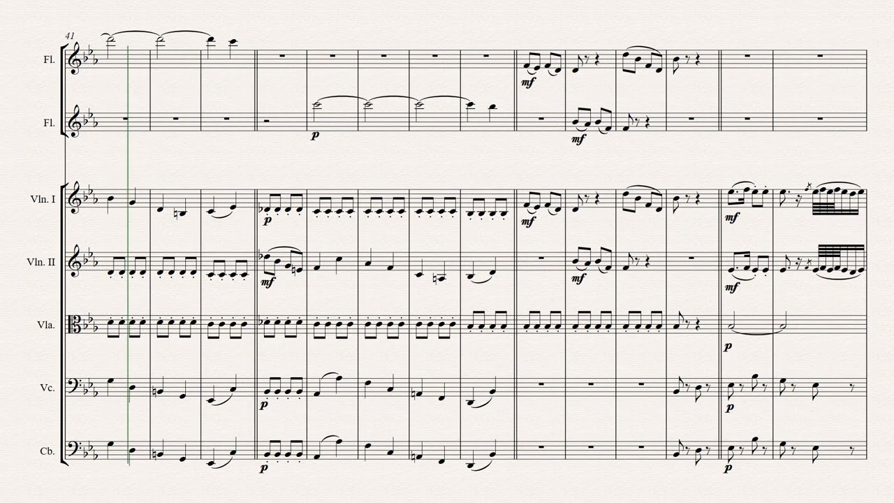 Short Andante in the Galant Style