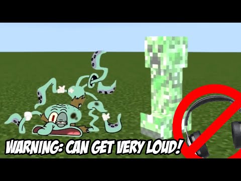[WARNING: VERY LOUD] Everytime Squidward gets hit by an explosion, the video get LOUDER (@MemeJuiceVids)
