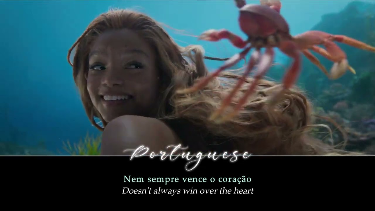 THE LITTLE MERMAID (2023) | Trailer : Part Of Your World (Reprise) - One-Line Multilanguage w*S&T