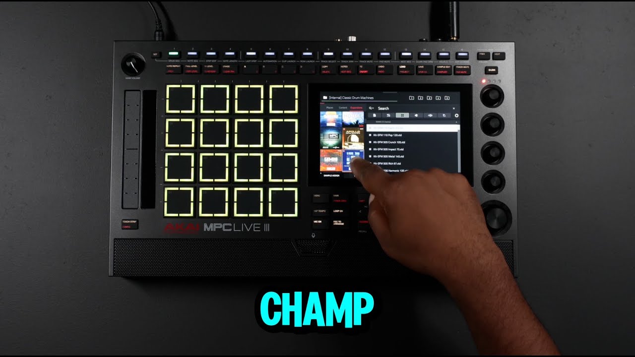 MPC LIVE II (1TB SSD 増設) (MPC Live 2) SSD増設済 AKAI MPC Live 2 1TB