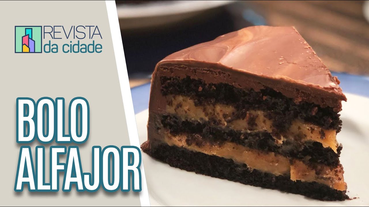 Bolo alfajor - Revista da Cidade (14/02/20)