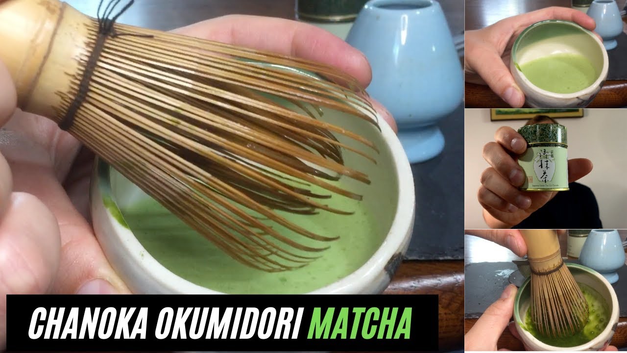 Tasting the Chanoka Okumidori Matcha from Uji