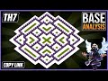The BEAST TH7 HYBRID TROPHY Defense Base 2025 TownHall 7 Hybrid Base Design Clash Of Clans COC 