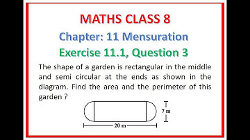 Exercise 11.1 - Q3 - Chapter 11 - Mensuration - NCERT Maths Class 8