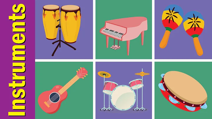 Musical Instruments Vocabulary Chant for Kindergarten Children | Fun Kids English