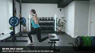 BB RFE Split Squat