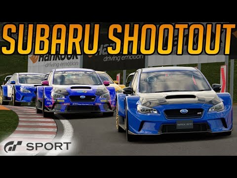 Gran Turismo Sport: Subaru Shootout With a Dirty Driver