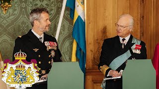 Kungarnas pressuttalande i samband med statsbesöket från Konungariket Danmark by Kungahuset 24,085 views 8 days ago 9 minutes, 49 seconds