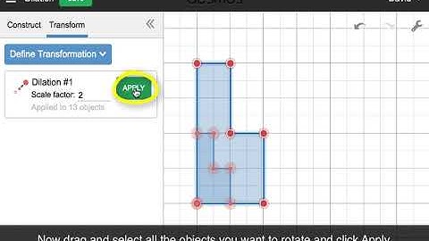 Mini Constructions with Desmos Geometry: Dilations