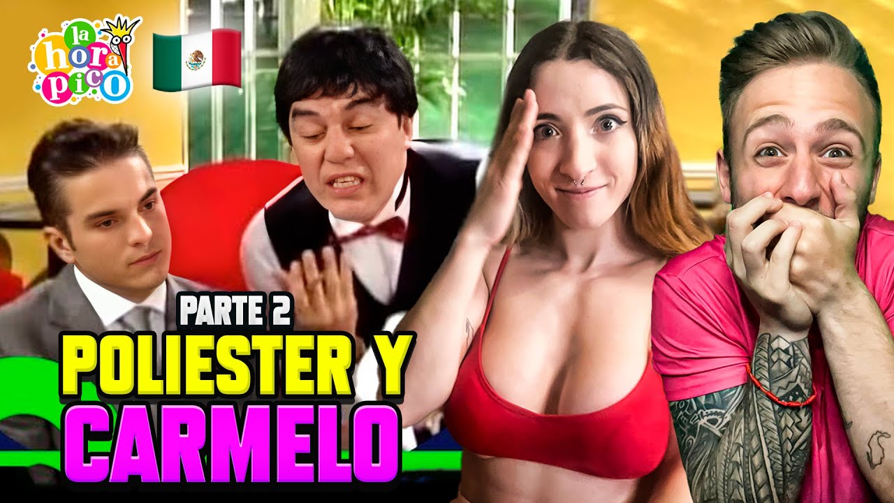 ESPAÑOLES REACCIONAN a LOS MESEROS de LA HORA PICO! POLIESTER y CARMELO parte 2