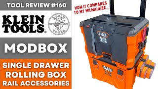 Klein MODBOX - Single Drawer, Rolling Box, & Accessories - Better Than Milwaukee? #tools #klein