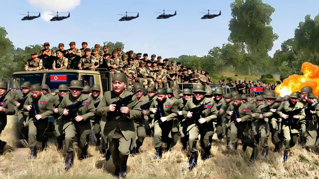 Только что прибыл! Колонна из 1400 элитных северокорейских солдат была поражена украинскими противот