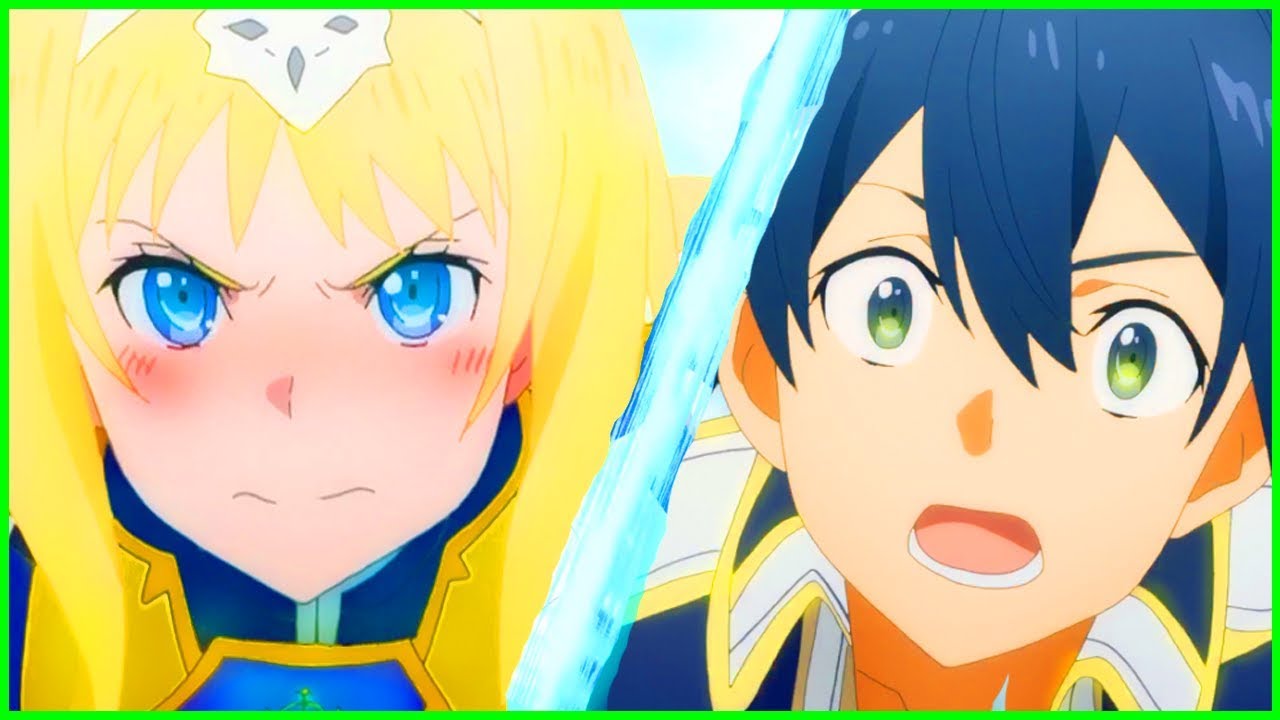 Kirito And Alice Falling for One Another! - Sword Art Online ...