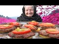 Nənəmin bağında OCAQDA PENDİLRLİ KOTLET