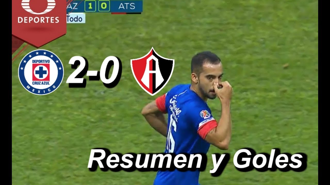 CRUZ AZUL VS ATLAS Resumen y Goles 2-0 | JORNADA 10 APERTURA 2018 LIGA ...