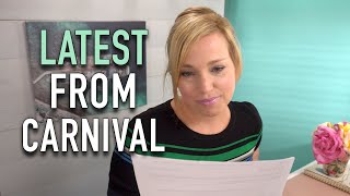 Carnival Cruise News Update May 4th