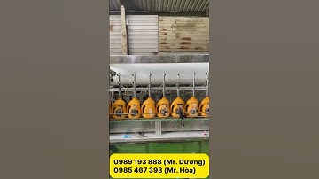 MÁY CHIẾT RÓT HÓA MỸ PHẨM 8 VÒI TỰ ĐỘNG | Tân Sao Bắc Á #maychietrotgiare