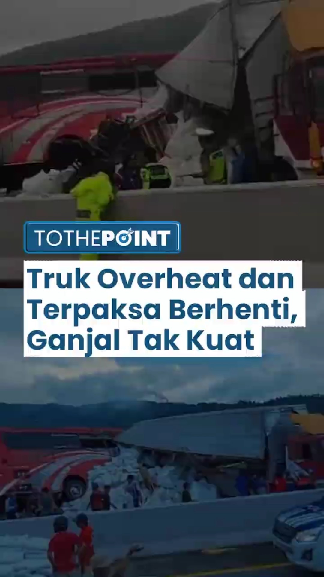 Pengakuan Sopir Truk Penyebab Laka Bus di Tol Pandaan, Truk Overheat hingga Terpaksa Berhenti