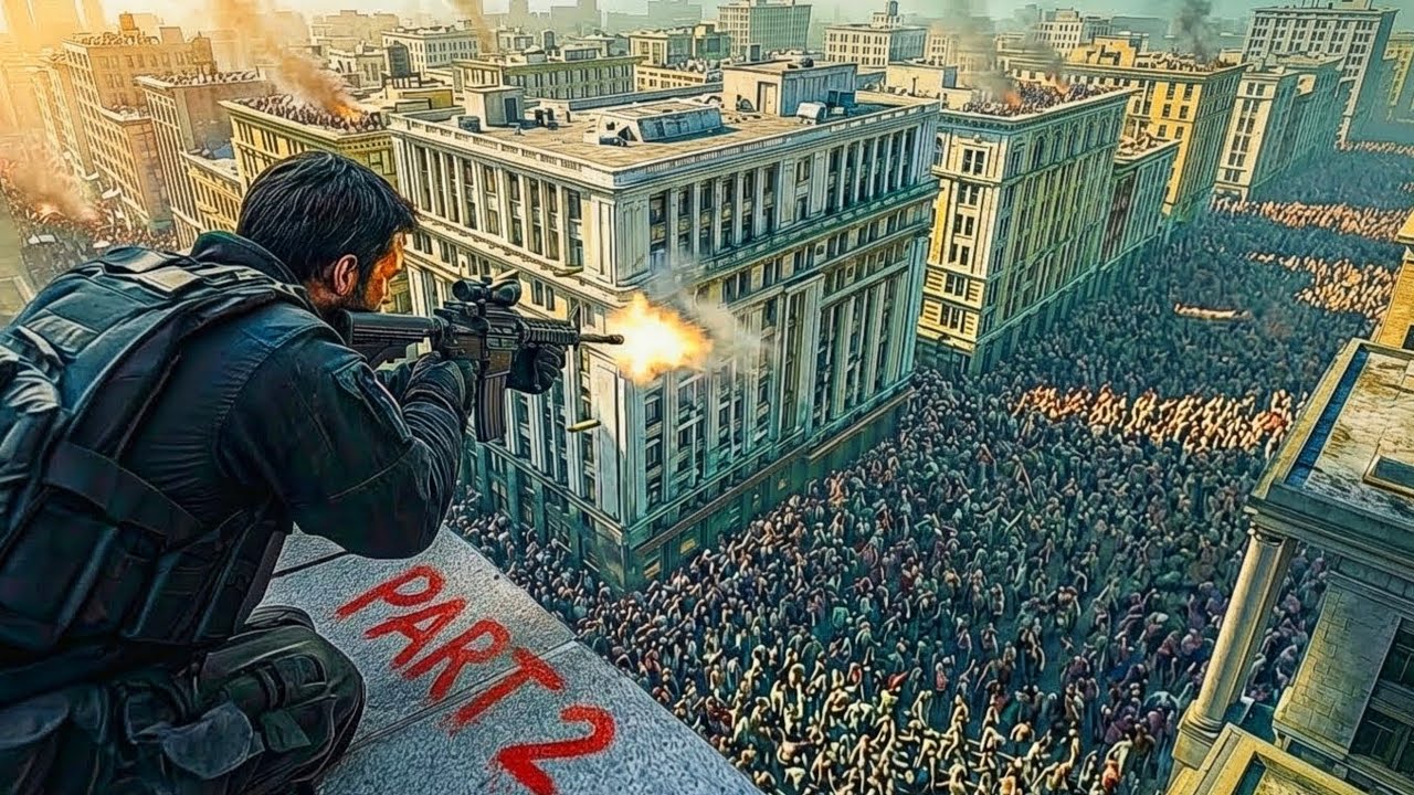 Lab Se Nikle Dangerous T-Virus se 6 Billion Humans Zombie Ban Gaye (Movie explained in Hindi(Part 2)