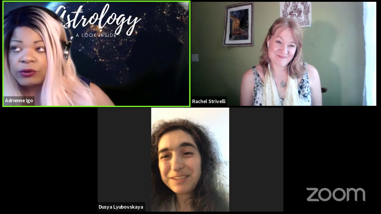 Astrology Lovers  YouTube Guests - Dusya and Rachel