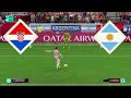 FIFA World Cup | ARGENTINA vs CROATIA | [Penalty shootout] FIFA 23 →