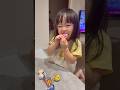 流行りに敏感なアミーちゃん🤭可愛すぎるって#サンバ夫婦 #アミーちゃん#地球グミ