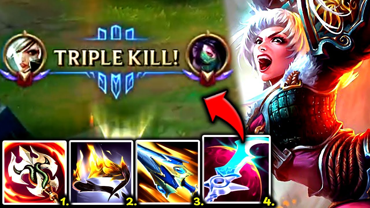 RIVEN TOP IS PERFECT TO 100% ERASE EVERYONE (AND CARRY 1V5👌) - S14 Riven TOP Gameplay Guide