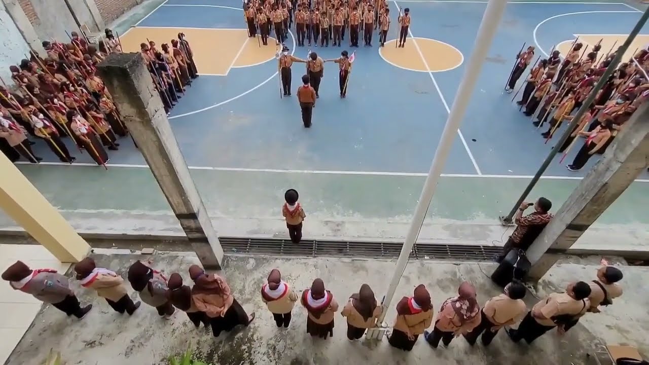 Perkemahan Sabtu Minggu SDN Sidotopo Wetan V Surabaya