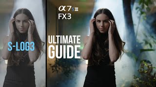 How to EXPOSE SLOG3 Correctly  Sony A7IV  FX3  A7sIII  FX30  Settings & Exposure  CINEMATIC