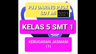 Pjj daring pjok sd kelas 5 semester 1 ...