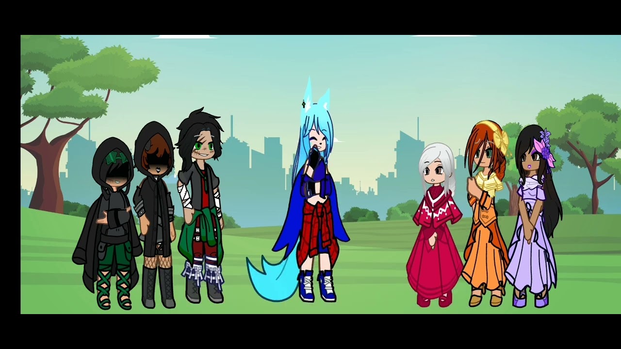 Villain trio vs fam (Vilain trio Madrigal Au)