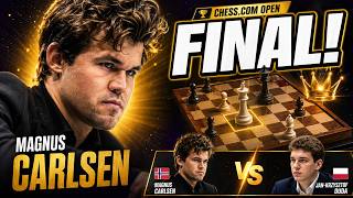 MAGNUS PODE SER CAMPEÃO?! Final do Chess.com Open 2026