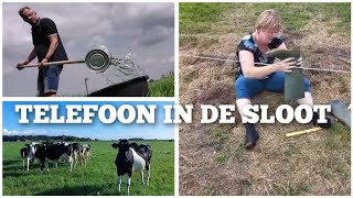 Telefoon Kapot Na Val In Sloot, Maar De Kalveren Lopen Weer Buiten Boer Gerrit Vlogt