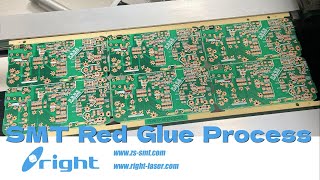 SMT -- red glue process