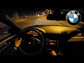 BMW E46 ZHP 330i ("BABY M3") - POV NIGHT CRUISE