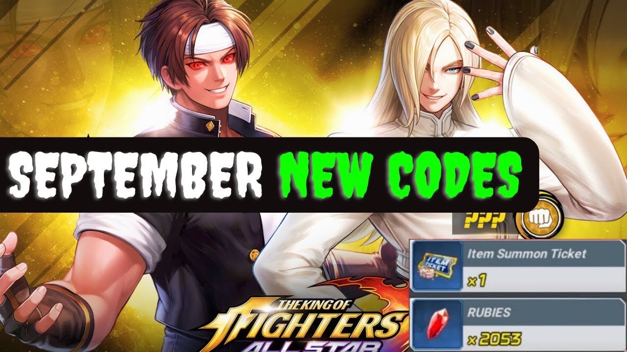 Sept New Magaki Kof All Star Coupon Code 2023 Kof All Stars Ruby