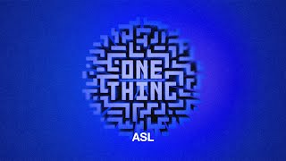The Importance Of Baptism | One Thing | ASL