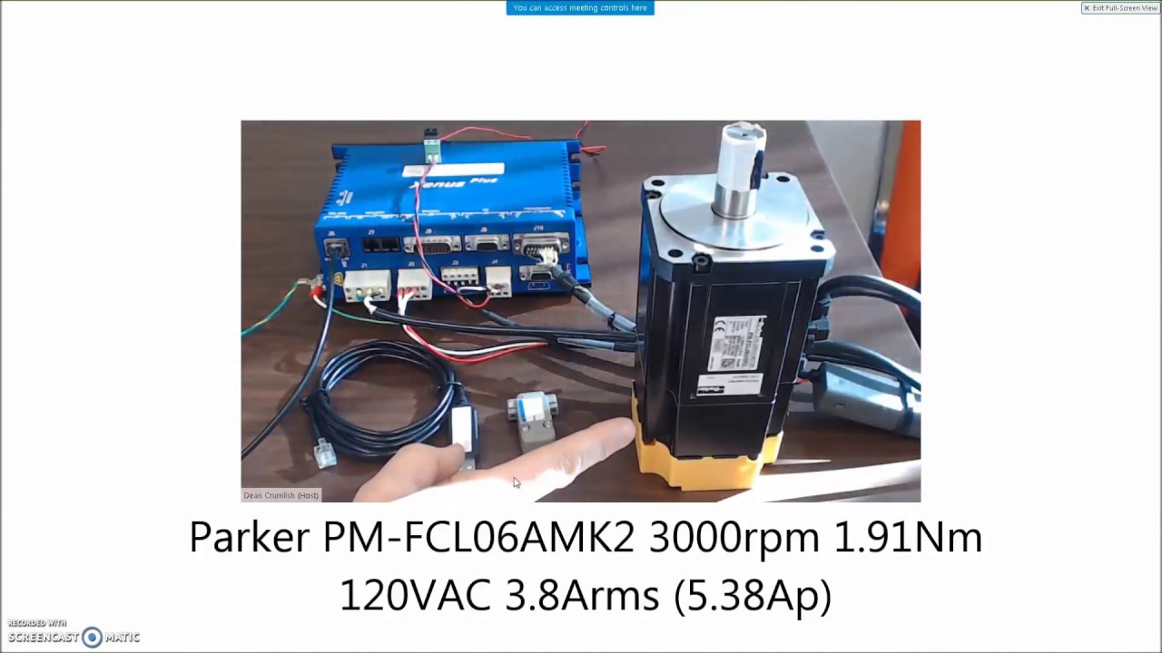 Parker P-Series with BiSS