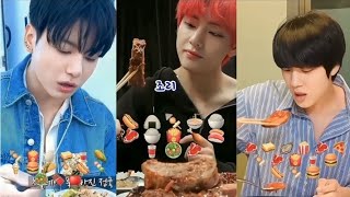 BTS💜Eating Emoji Foods🥩🥪🍡🧁🍟🍕🍭🧃#bts#btsarmy#army #eatingshow#food#foodie#mukbang#asmr#emojichallenge