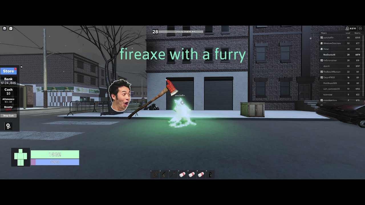 Fireaxe Moments Roblox Criminality Youtube - roblox fuchsia fire committable