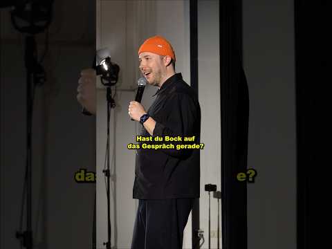 Zuschauer verweigert Gespräch mit Comedian