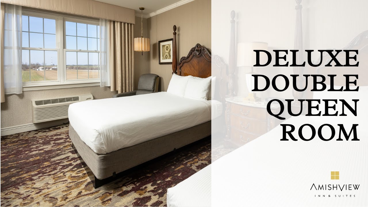 Double Queen Room with Kitchenette | Great Family Hotel in Lancaster, PA | AmishView Inn Tour