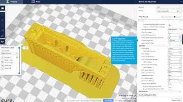 Cura Settings for GCODE generation of stl files to print on davinci 1 0 printer note replace G0 with
