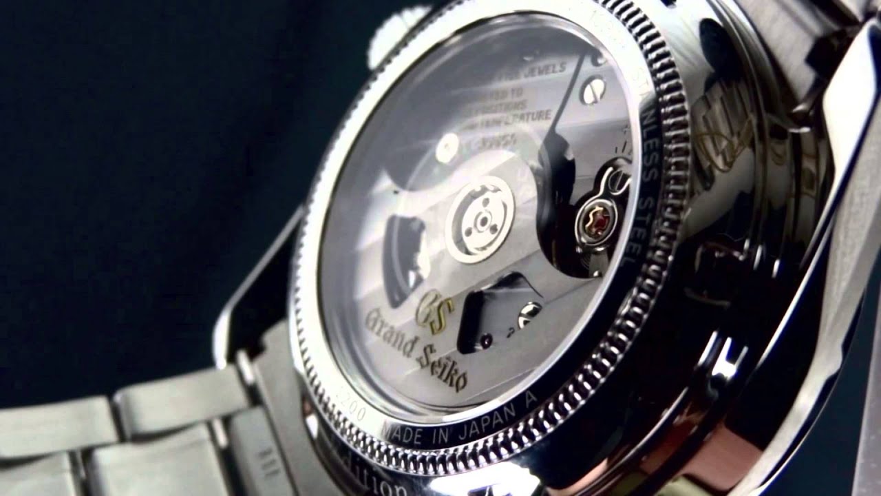 Grand Seiko Historical Collection 44GS Automatic SBGR081 - YouTube