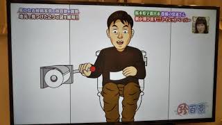 飛び出すトイレットペーパーホルダー     ナニコレ珍百景にでました！