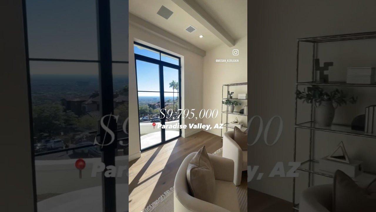 $10M Hillside Estate For Sale in Paradise Valley, Arizona