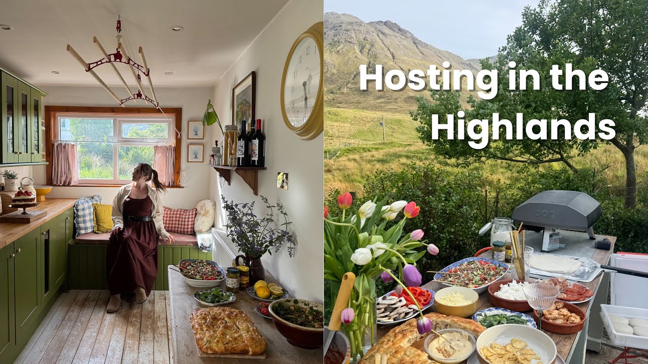 Scottish Cottage Garden Party | Ooni Pizza Oven, Highland Living & Hosting Tips