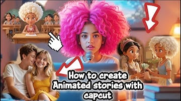 How to ‎Create Disney-Style Animated Videos Using CapCut AI ( How to Make Animated Story